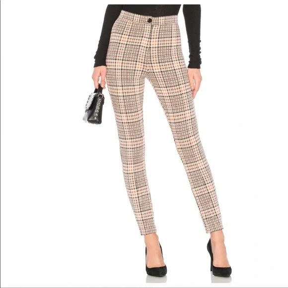 Free People Pants Jumpsuits Carnaby Plaid Pant Poshmark